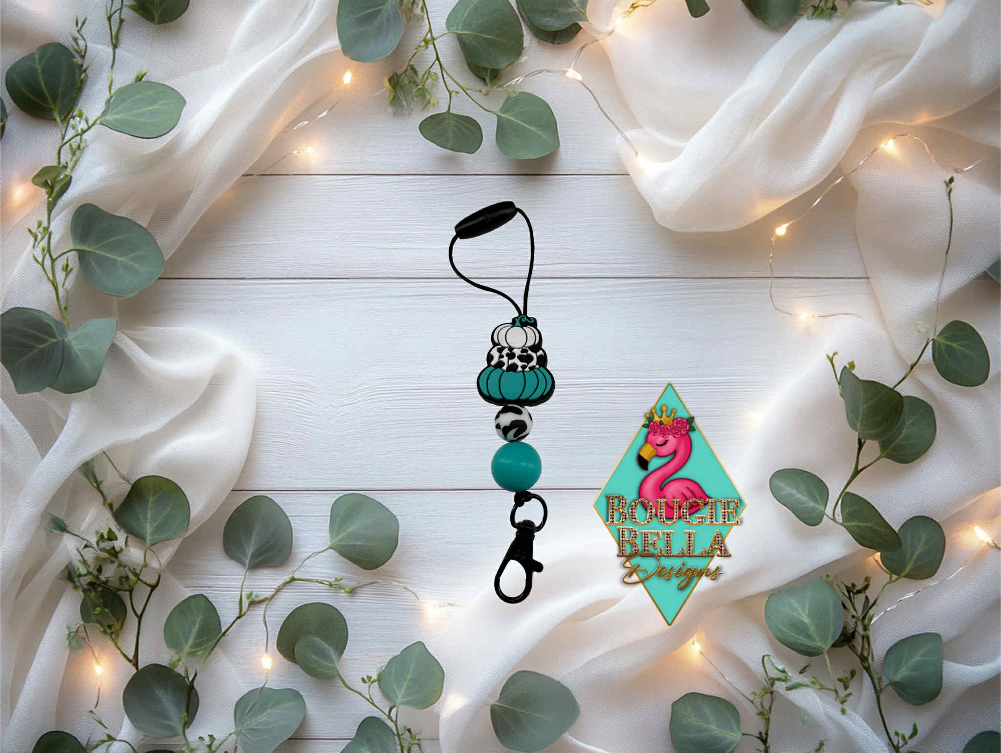 Turquoise Pumpkin Stack
